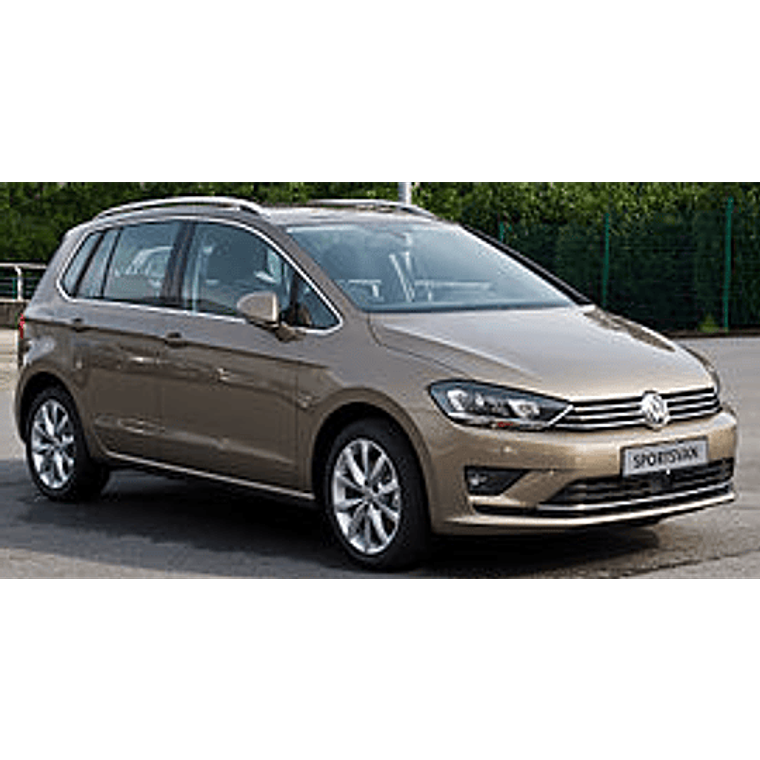 Manual De Taller Volkswagen Golf Sportsvan (2014-2020) Diagramas Eléctricos 1