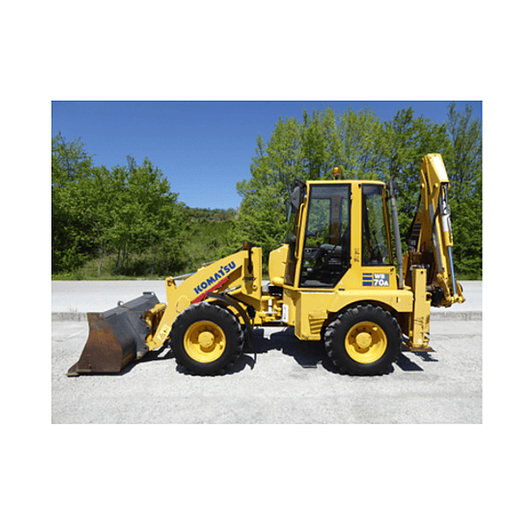 Manual de taller Komatsu WB70A-1 En Español Diagramas Eléctricos 1