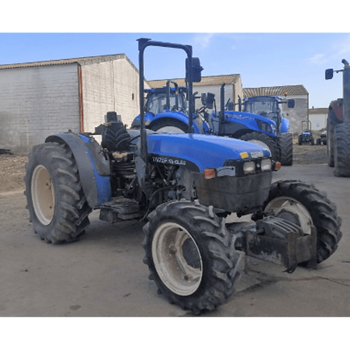 Manual De Taller New Holland TN75F En Español Diagramas Eléctricos 1