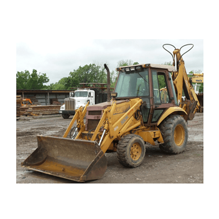 Manual de servicio y reparación oficial del taller de la retroexcavadora Case 580K 1