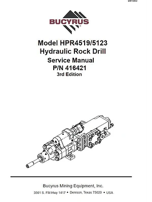 Manual de servicio CAT MD6640 HPR4519 5123 BI615853