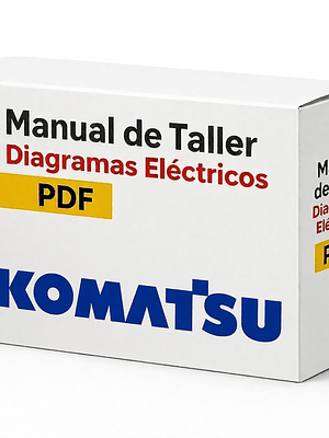 Manual de taller Komatsu Galeo PC14R-2 PC16R-2 WEBM006800 2006 Diagramas Eléctricos