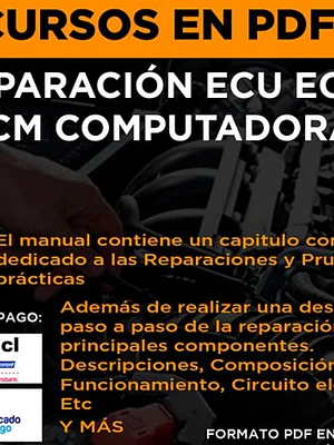 Curso Manual Reparación Ecu Ecm Pcm Computadora Automotriz 