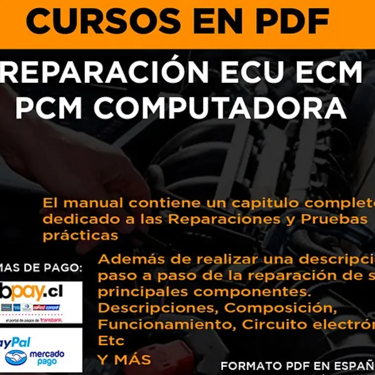 Curso Manual Reparación Ecu Ecm Pcm Computadora Automotriz  1