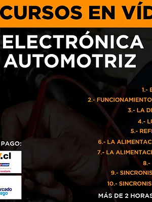 Curso Electrónica Automotriz - 10 Sessiones en Vídeo 