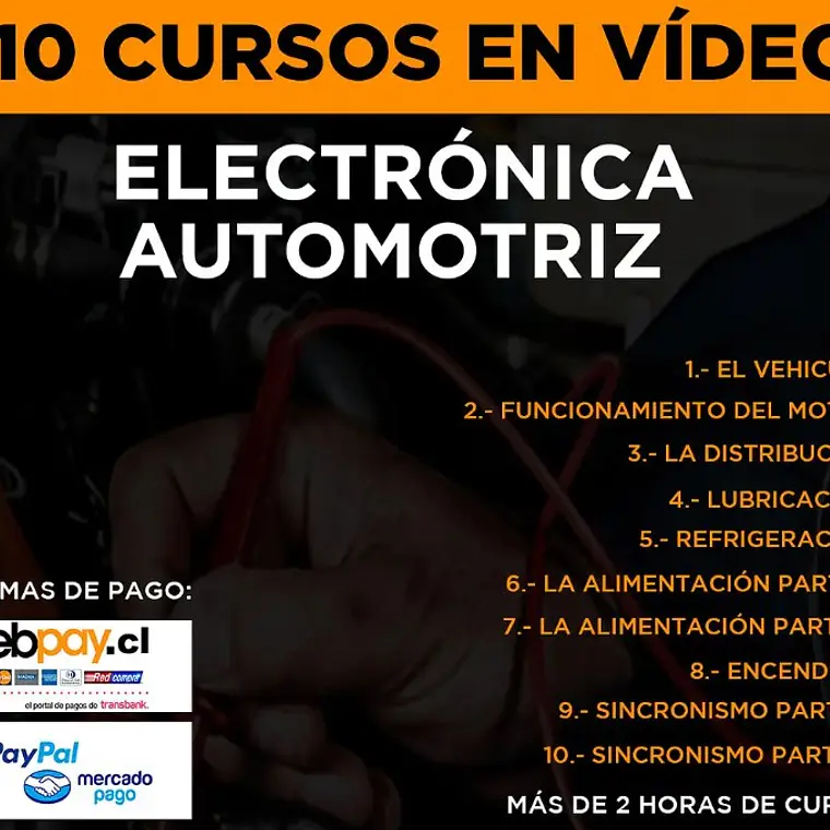 Curso Electrónica Automotriz - 10 Sessiones en Vídeo  1