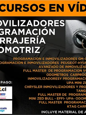 Curso  en Vídeo - Inmovilizadores, Programación y Cerrajería Automotriz