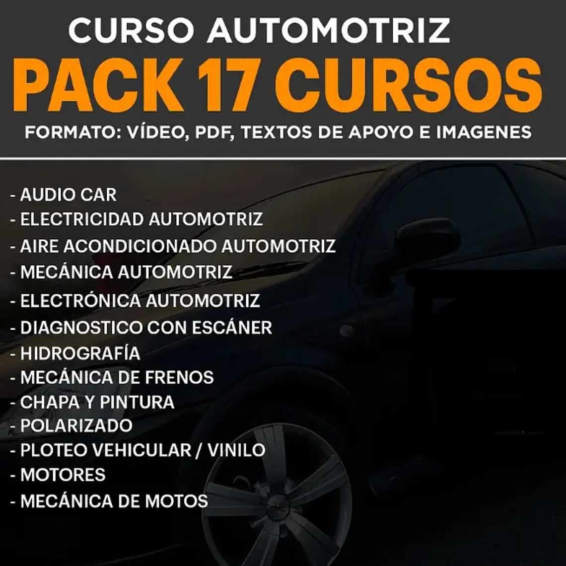 Curso Automotriz - Pack 17 Cursos Free 1