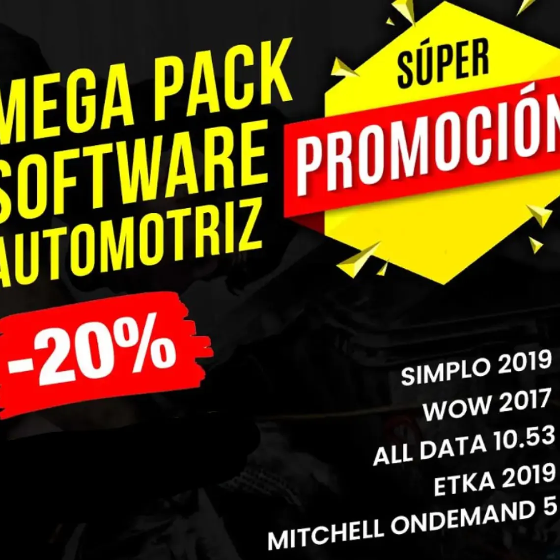 Super Mega Pack Software Automotriz 2020 Descarga  1
