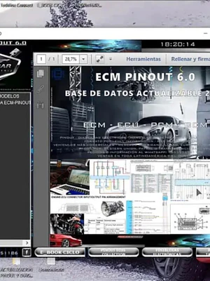 ECM Pinout 6.1 Base de datos (2020) Descarga 