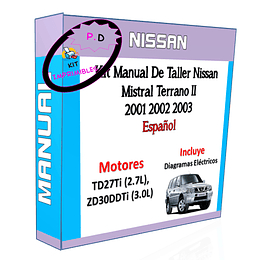 Manual De Taller Nissan Mistral Terrano II 2001 2002 2003