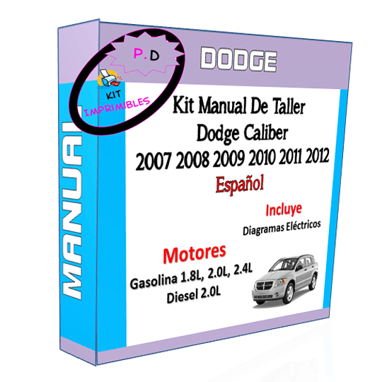 Manual Taller Dodge Caliber 2007 2008 2009 2010 2011 2012