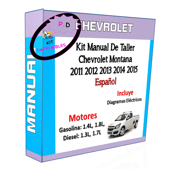 Manual De Taller Chevrolet Montana 2011 2012 2013 2014 2015