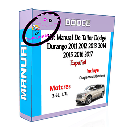 Manual Taller Dodge Durango 2011 2012 2013 2014 2015 2016 2017