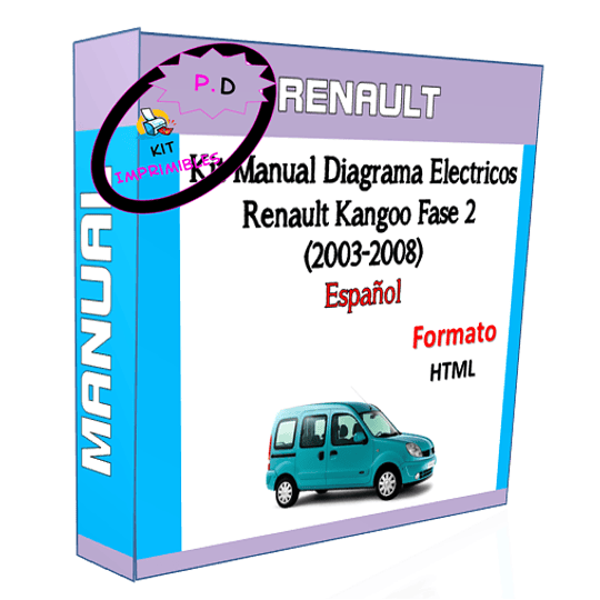 Diagrama Eléctricos Renault Kangoo Fase 2 (2003-2008)