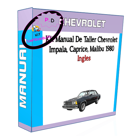Manual De Taller Chevrolet Impala, Caprice, Malibu 1980