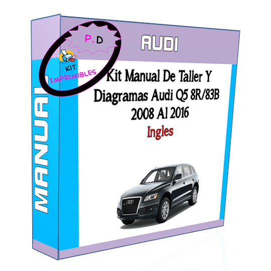 Manual De Taller Y Diagramas Audi Q5 8R/83b 2008 Al 2016