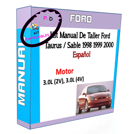 Manual De Taller Ford Taurus / Sable 1998 1999 2000 Español