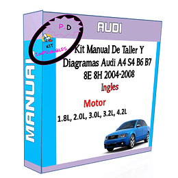 Manual Taller Y Diagramas Audi A4 S4 B6 B7 8e 8h 2004-2008