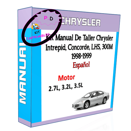 Manual Taller Chrysler Intrepid Concorde Lhs 300m 1998-1999