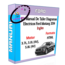 Manual De Taller Diagramas Electricos Ford Mustang 2014
