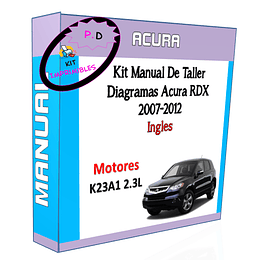 Manual De Taller Diagramas Acura Rdx 2007-2012