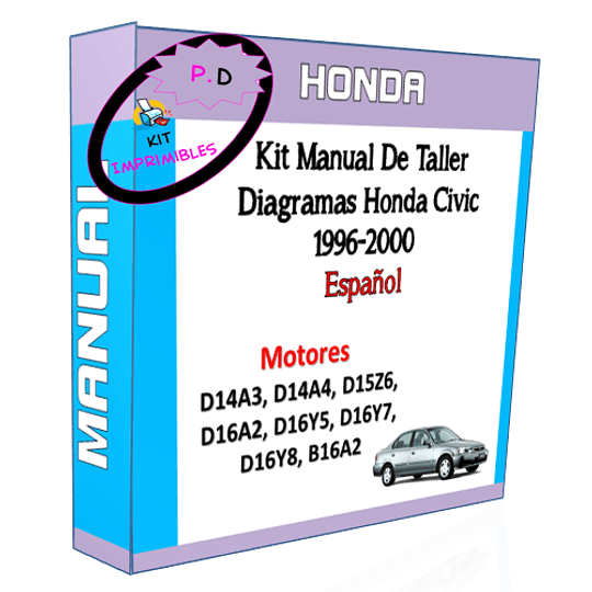 Manual De Taller Y Diagramas Honda Civic 1996-2000 Español