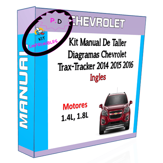 Manual Taller Diagrama Chevrolet Trx-Tracker 2014 2015 2016