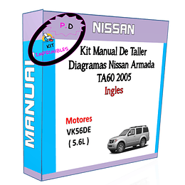 Manual De Taller Diagramas Nissan Armada Ta60 2005