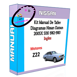 Manual Taller Diagramas Nissan Datsun 200sx S100 1982-1983