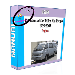 Manual De Taller Kia Pregio 1995-2003 Ingles