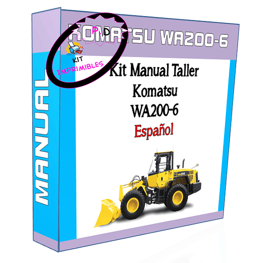 Manual Taller Komatsu Wa200-6 Español