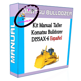 Manual De Taller Komatsu Bulldozer D155ax-6 Español