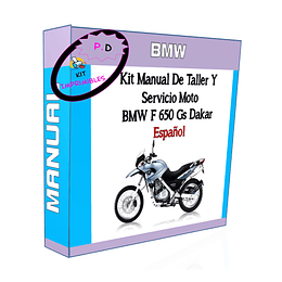 Manual De Taller Y Servicio Moto Bmw F 650 Gs Dakar