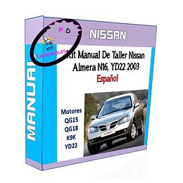 Manual De Taller Nissan Almera N16, Yd22 2003 Español