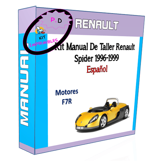 Manual De Taller Renault Spider 1996-1999 Español