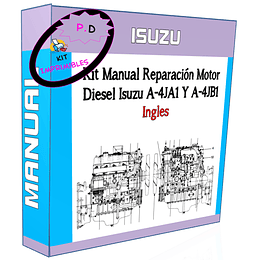 Manual Reparacion Motor Diesel Isuzu A-4ja1 Y A-4jb1