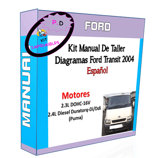 Manual De Taller Diagramas Ford Transit 2004 Español