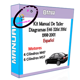 Manual De Taller Diagramas BMW E46 320d 330d (1998-2001) Español