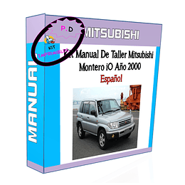 Manual De Taller Mitsubishi Montero Io Año 2000 Español