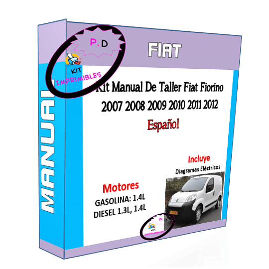 Manual De Taller Fiat Fiorino 2007 2008 2009 2010 2011 2012