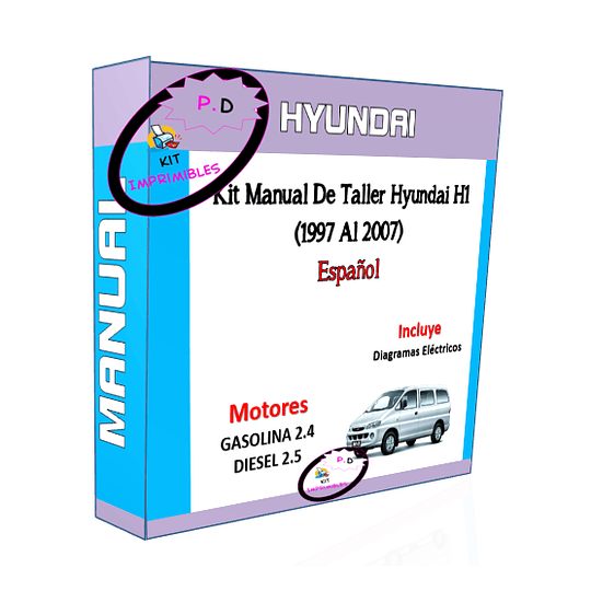 Manual De Taller Hyundai H1 (1997 Al 2007) En Español