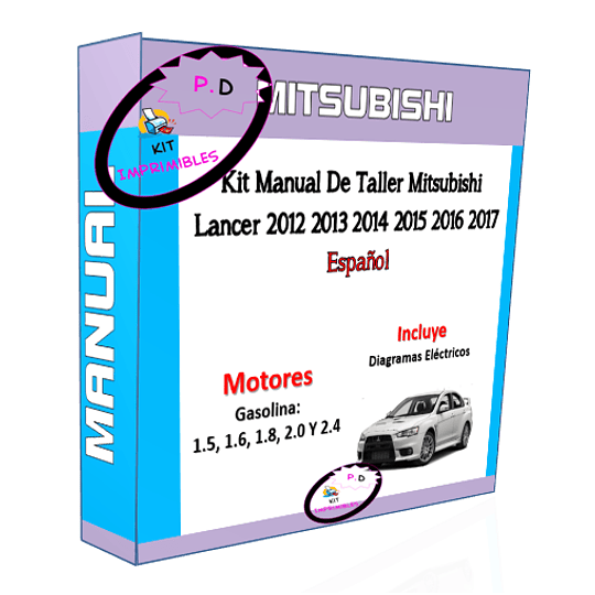 Manual Taller Mitsubishi Lancer 2012 2013 2014 2015 2016-17