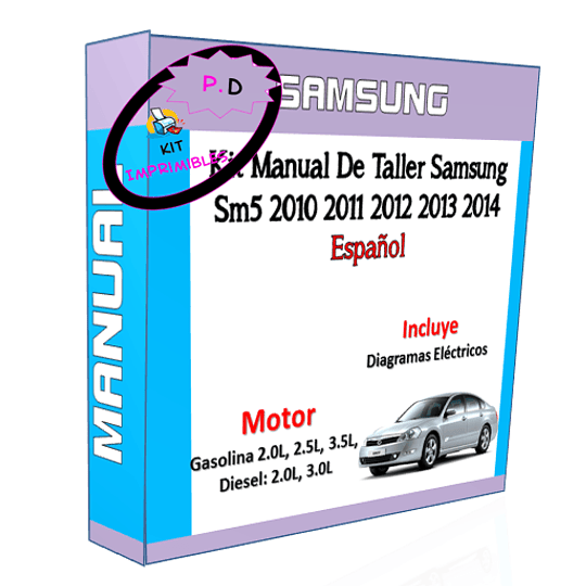 Manual De Taller Samsung Sm5 2010 2011 2012 2013 2014 Esp.