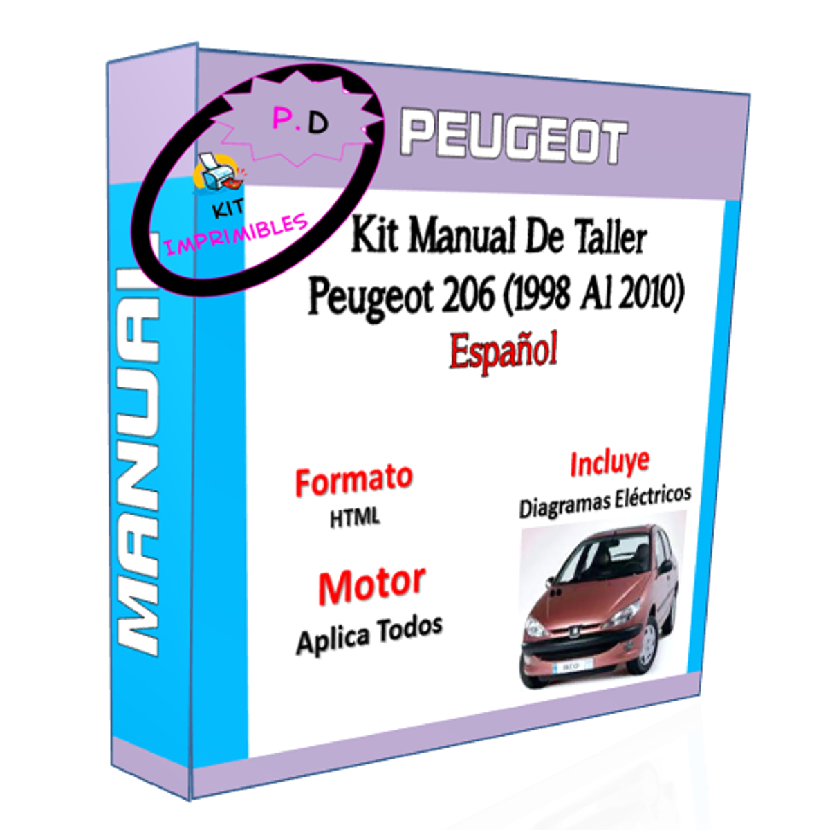Manual De Taller Peugeot 206 (1998 Al 2010) En Español