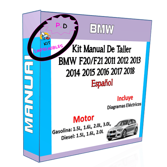 Manual Taller Bmw F20/f21 2011 2012 2013 2014 2015 2016-2018