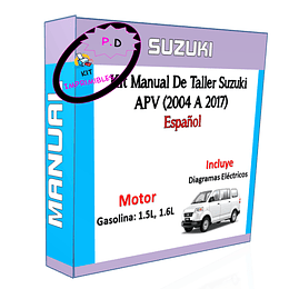 Manual De Taller Suzuki Apv (2004 A 2017) En Español