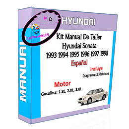 Manual De Taller Hyundai Sonata 1993 1994 1995 1996 1997 1998