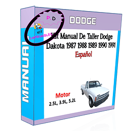 Manual De Taller Dodge Dakota 1987 1988 1989 1990 1991