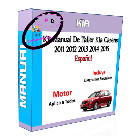 Manual De Taller Kia Carens 2011 2012 2013 2014 2015 Español